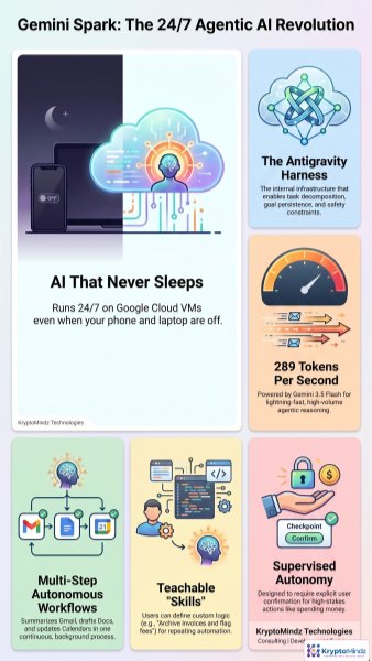 Gemini Spark: How 24/7 Agentic AI Works for You